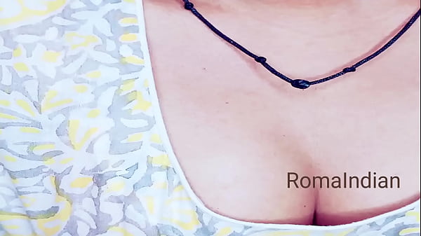 Big boobs indian teasing cleavage to stepdad  