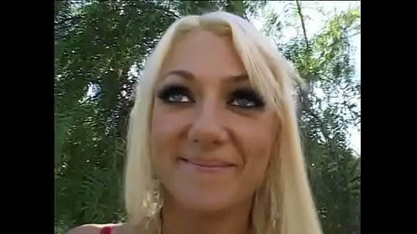 Hot blonde babe with amazing boobs gets her twat drilled after hot BJ