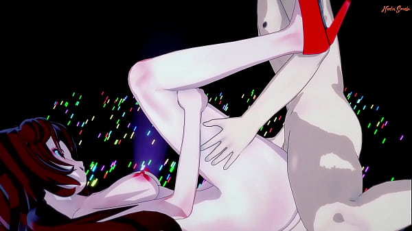 Girlfriend rides a guys cock cowgirl then gets fucked on the floor. 