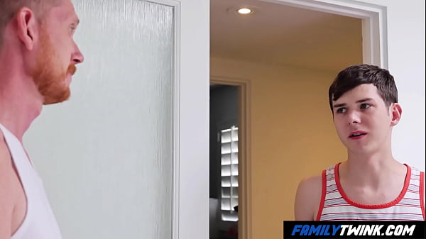 Red Hair Father Crushes his Little White Stepson 