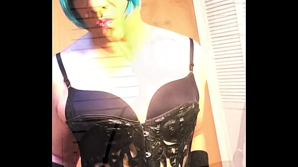 Sissy slut Kandi sexy corset anal masturbation Trance Music Video