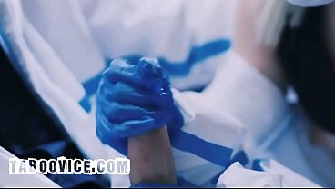 Blonde Nurse And Her Colleague Have Rough Sex In Quarantine - Lola Fae