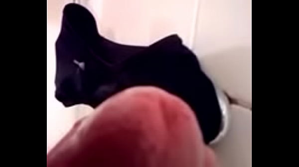 Cumming on slutty  stepdaughters dirty pantys just minutes after she took them off