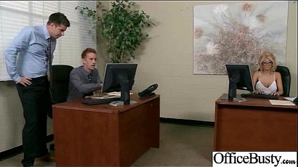 Superb Woker Girl (kayla kayden) With Big Tits Get Hard Sex In Office clip-15