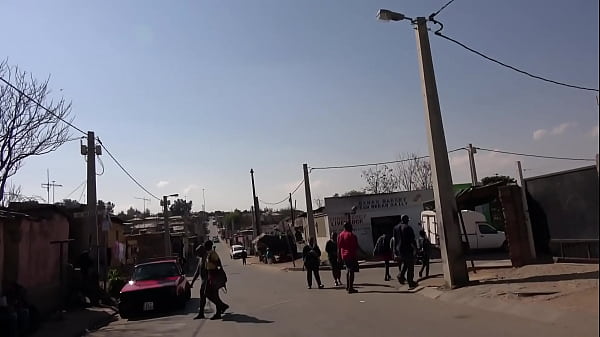 African Girlfriends Bathroom Massage and Pussy Fingering  