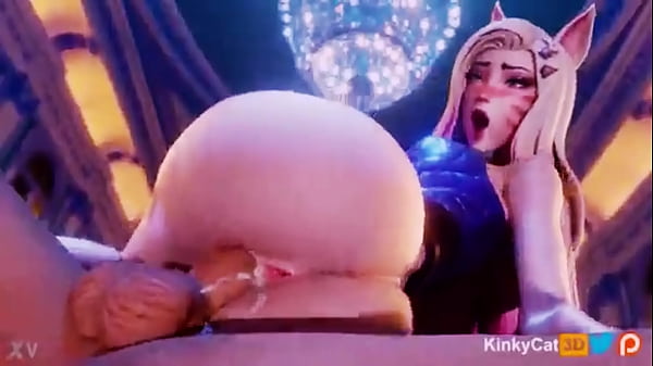 League of Legends Hentai Ahri 3d porn