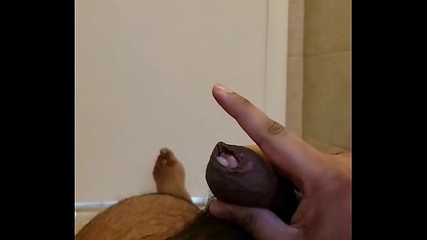 hairy cock play with heart beat