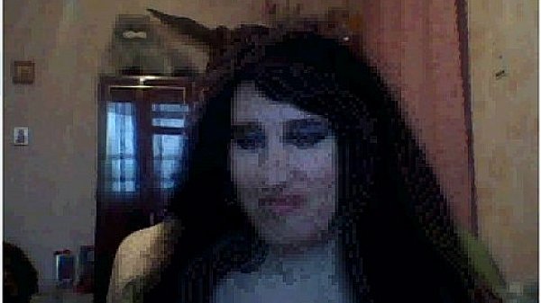 Ma belle Russian sur la cam du Skype