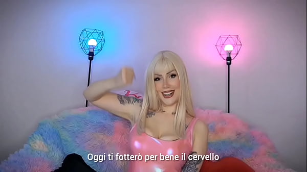 Stupido gooner findom   aroma ITA - Latex - JOI - Femdom - Aroma - Bionda - Italiana - Dominazione Finanziaria - Dialoghi in italiano- Gooning