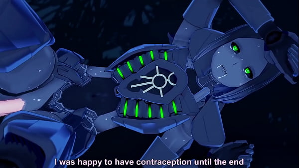 Necron chick sucks dick