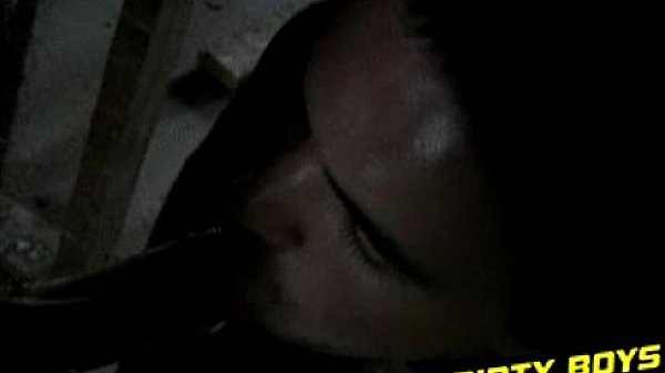 Ely and Brett have some dirty fun in an old building