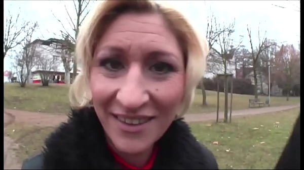 Pervert blonde MILF ASSFUCKED