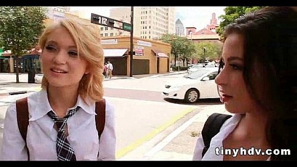 Tiny petite teens 3way Adriana Lynn and Dakota Skye 1 91 