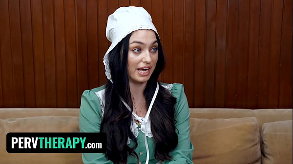 Amish Slut Gets Raw Therapy and a Face Full of Cum