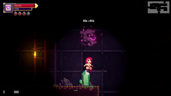 (Scarlet Maiden) All Red Everything With Huge Tits