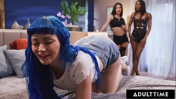 T-Girls Zariah Aura & Leilani Li DP Horny Jewelz Blu!