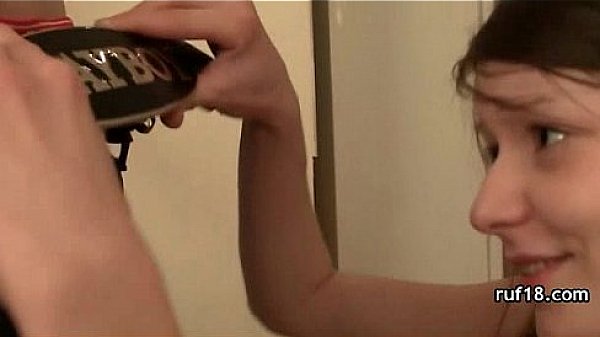 Kinky teen having hardcore BDSM sex actions