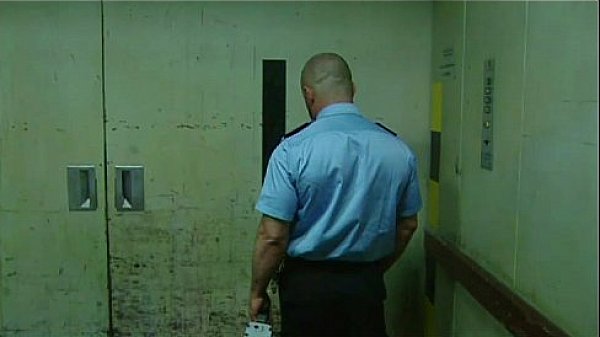 Gay Security Guard Fucks tresspassers