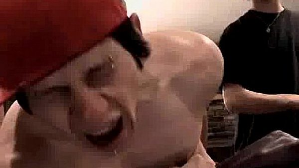 Skater gets bent over the couch and spanked hard 