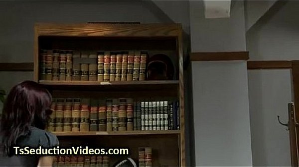 Black tranny in pantyhose fucks student