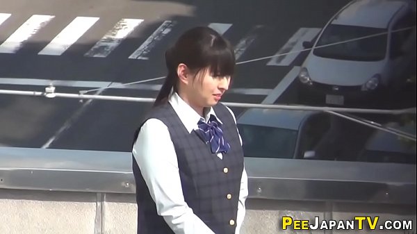 Asian pees on rooftop