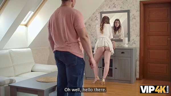 VIP4K. StepDaddy&rsquo;s stepson is dating a girl with big tits. Hot sex with Maya & Dave Hard  