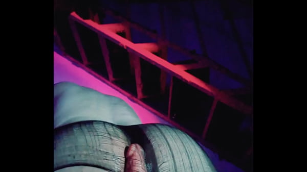 I put a dildo inside me and rip my stockings in a hot rush 