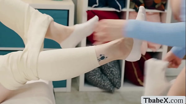 Two busty gorgeous TS are looking for some furnitures.They go to a furniture house and they meet hot store clerk 