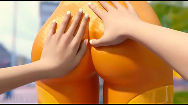 culona con nalgadas animacion