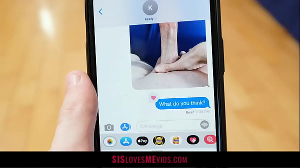 Horny Teen With Big Tits Sexts Her Step Brother For A Fucking