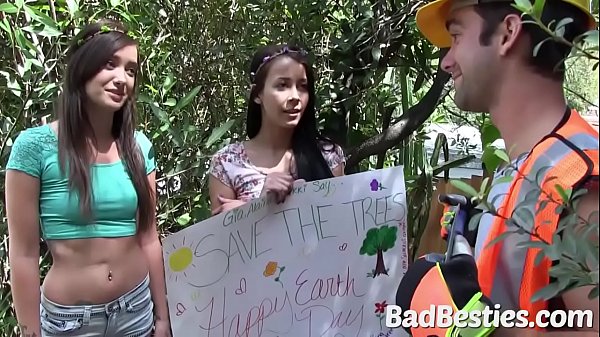 Hot women giving blowjob and drilled in this hardcore porn clip