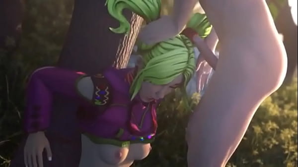 Chica de fortnite chupando verga y corrida