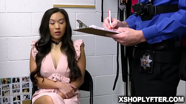 Rion searches Kimmy's ass and pussy