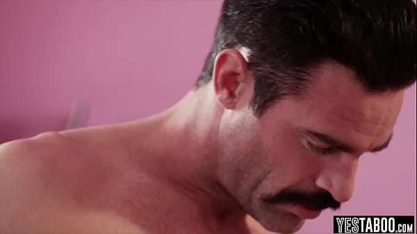 Cute chick doing her sex work from home when stepdad barges in