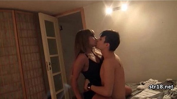 Teen slut enjoys hardcore dp! 