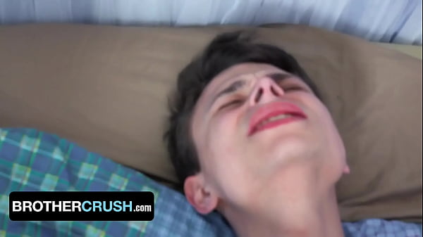 Innocent Boy Austin Xanders Takes His Big Step Bros Giant Throbbing Cock And Hot Jizz