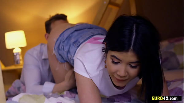 Stepdad fucks his charming teen stepdaughter Lady Dee 