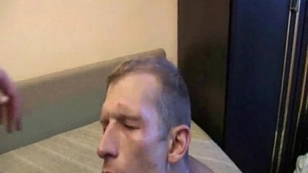 Hot gay men hardcore bareback with big facial action