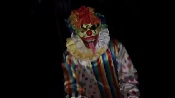 Gibby The Clown bang white girl in woods