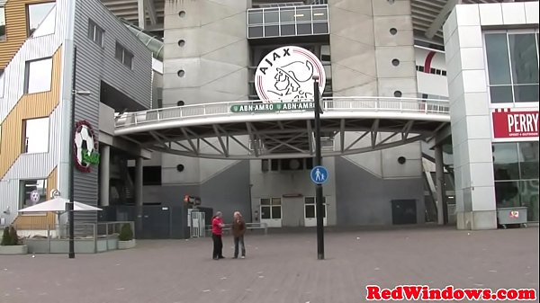 Old amsterdam hooker rides cock after oralsex