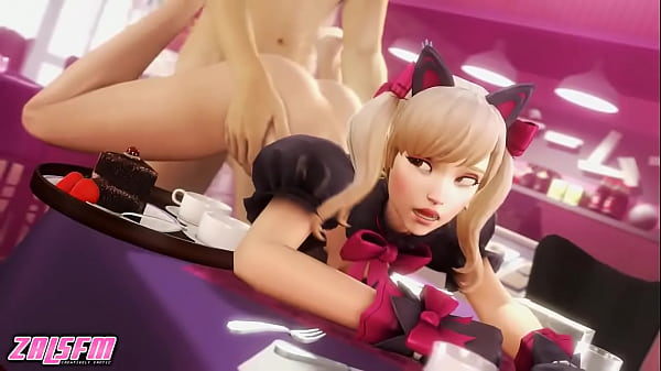 Waitress D.Va Fucked