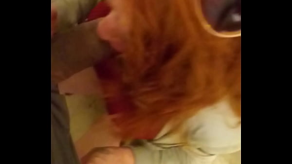 White whore gags on bbc for huge facial 