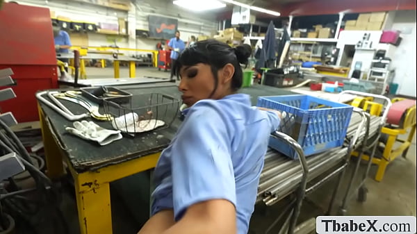 TS Ebony Lola Morena and her boss River Lynn are sucking the big dick of Sage Roux in the workplace