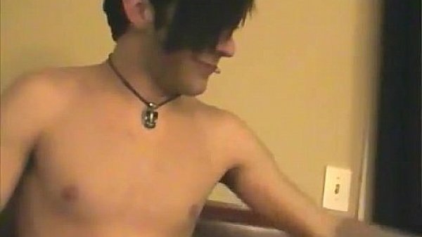 Hot gay scene Kirk Taylor has arrived for dinner and his adorable,  