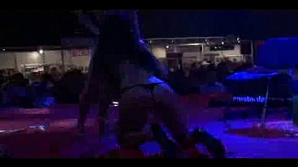 Scandal on stage lesbian strip