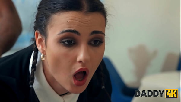 DADDY4K. FUCKING SLUT dressed as WEDNESDAY. Hot video with Charlotte Grey