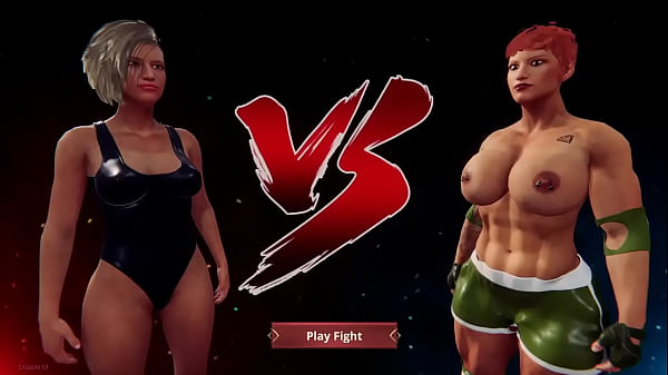 Alyssa VS Aine [NF3D Female MMA Combat Ring]
