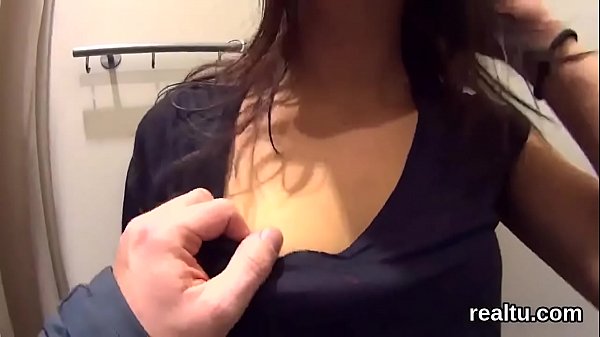 Luscious czech chick gets seduced in the supermarket and fucked in pov