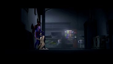 Lucina and the princess with her web warrior Spider-Man  