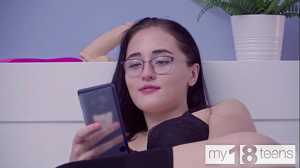 Busty Alexa Black in black lingerie fucked herself with your favorite toy